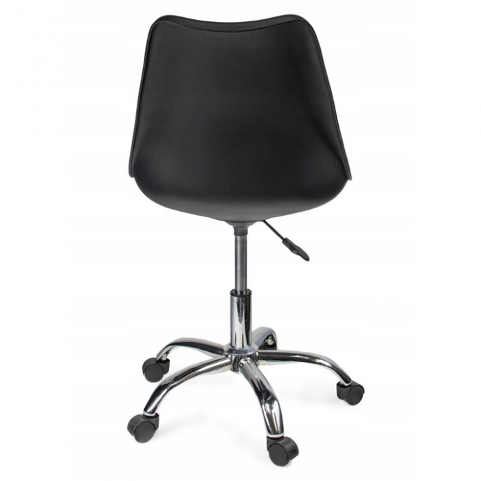 Scaun de birou, rotativ, negru, [2]
