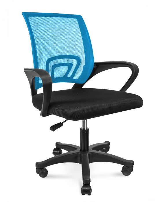 Scaun de birou SMART Albastru [4]