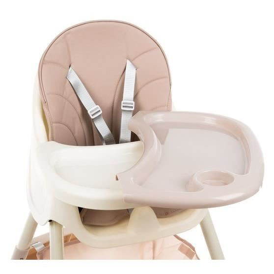 SCAUN DE MASA PENTRU BEBELUSI, 3 IN 1, ROZ, MAX 20 KG, 60X75X92 CM, KRUZZEL [11]