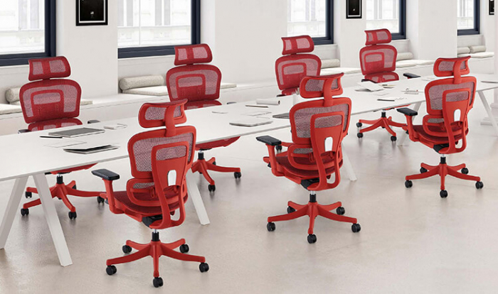 SCAUN ERGONOMIC KRIUS-H, RED [5]