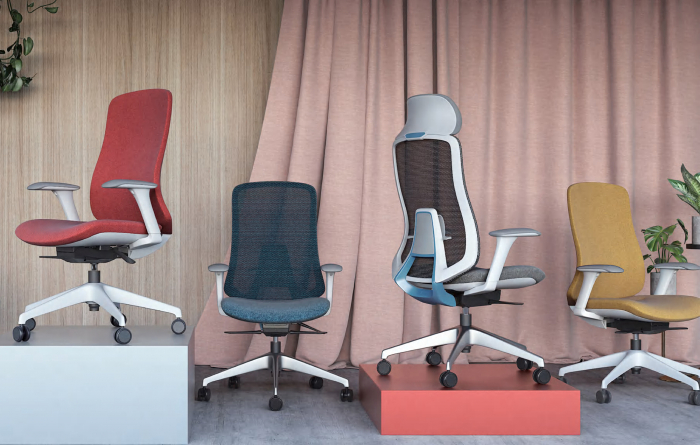 SCAUN ERGONOMIC LIDO-H, DARK GREY, CU BAZA ALUMINIU [3]