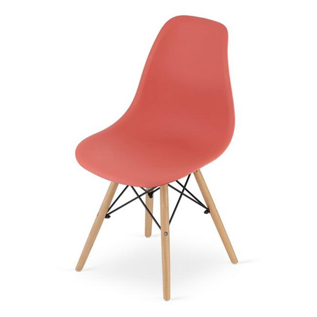 SCAUN STIL SCANDINAV, ARTOOL, OSAKA, PP, LEMN, VERMILION, 46X54X81 CM [5]
