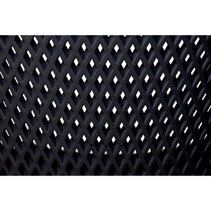 SCAUN STIL SCANDINAV, PP, LEMN, NEGRU, 45X56X77 CM, CAVA [3]