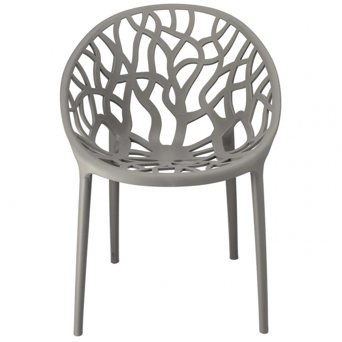 SCAUN TERASA/BISTRO, JUMI, ALBERO, PP, GRI, 58X56X80 CM [3]