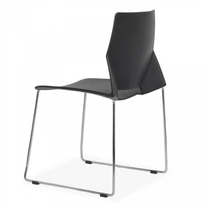 SCAUN VIZITATOR AZAY INTERIORS 627 NEGRU [2]