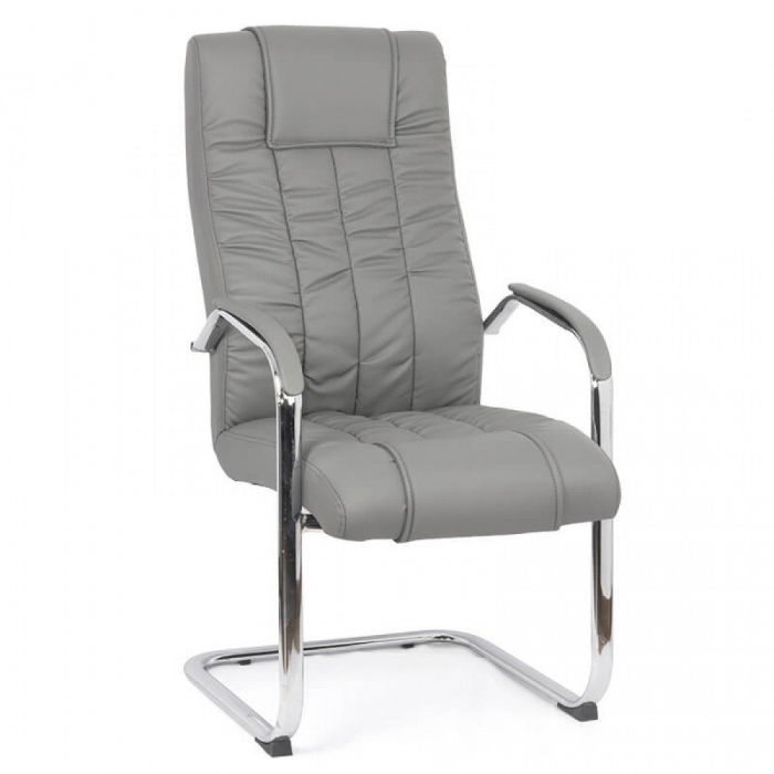 SCAUN VIZITATOR AZAY INTERIORS 8115 GRI [1]