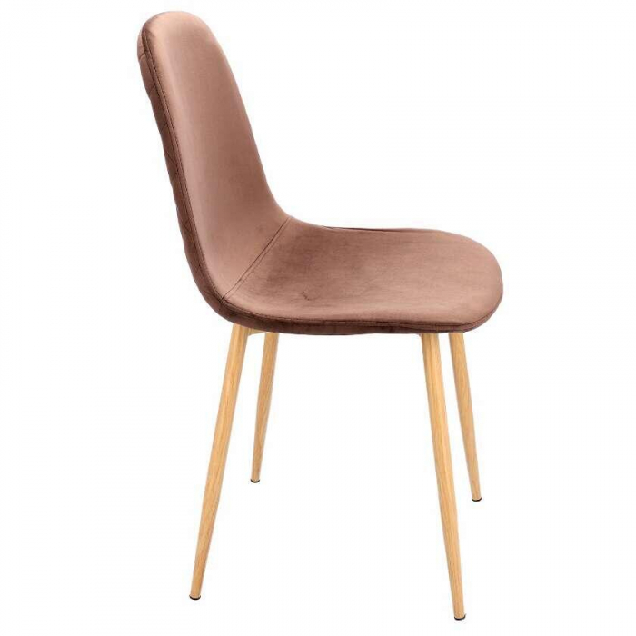 SCAUNE BUCATARIE/LIVING, CATIFEA, MODEL CUSATURA PE SPATE, MARO, MAX 100 KG, SET 4 BUC, 44X52X85 CM, VIGO, JUMI [3]