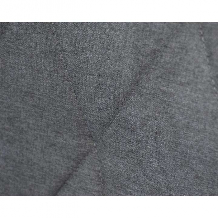 SCAUNE BUCATARIE/LIVING, TAPITATE, TEXTIL, METAL, GRI, SET 4 BUC, 44X52X89 CM, VENA [3]