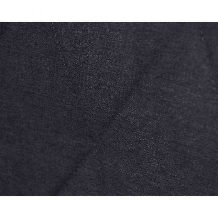 SCAUNE BUCATARIE/LIVING, TAPITATE, TEXTIL, METAL, NEGRU, SET 4 BUC, 44X52X89 CM, VENA [8]