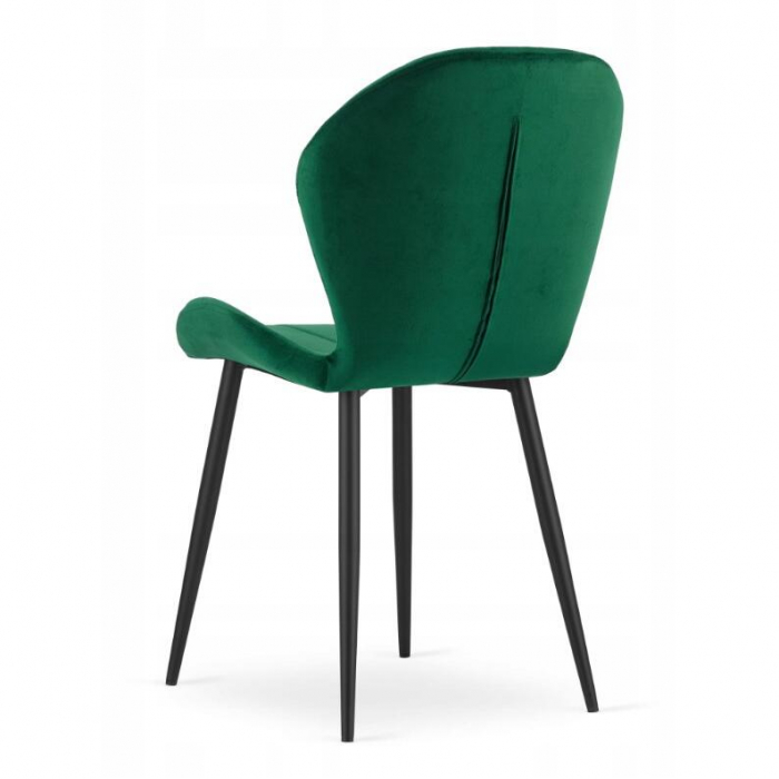 SET 4 SCAUNE BUCATARIE/LIVING, ARTOOL, TERNI, CATIFEA, METAL, VERDE, 50X62X86 CM [4]