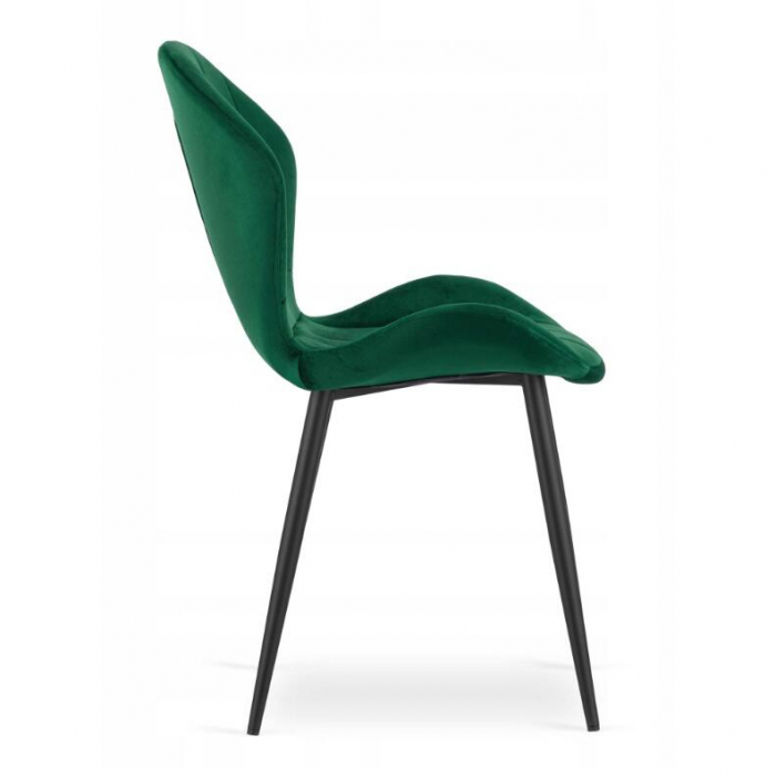 SET 4 SCAUNE BUCATARIE/LIVING, ARTOOL, TERNI, CATIFEA, METAL, VERDE, 50X62X86 CM [5]