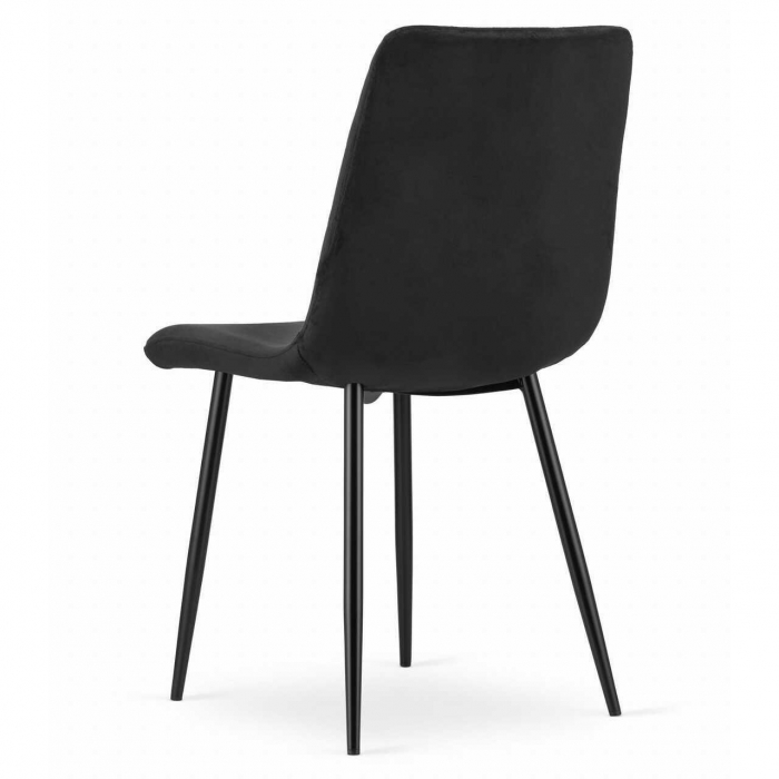 SET 4 SCAUNE BUCATARIE/LIVING, ARTOOL, TURIN, CATIFEA, METAL, NEGRU, 44.5X53X88.5 CM [5]