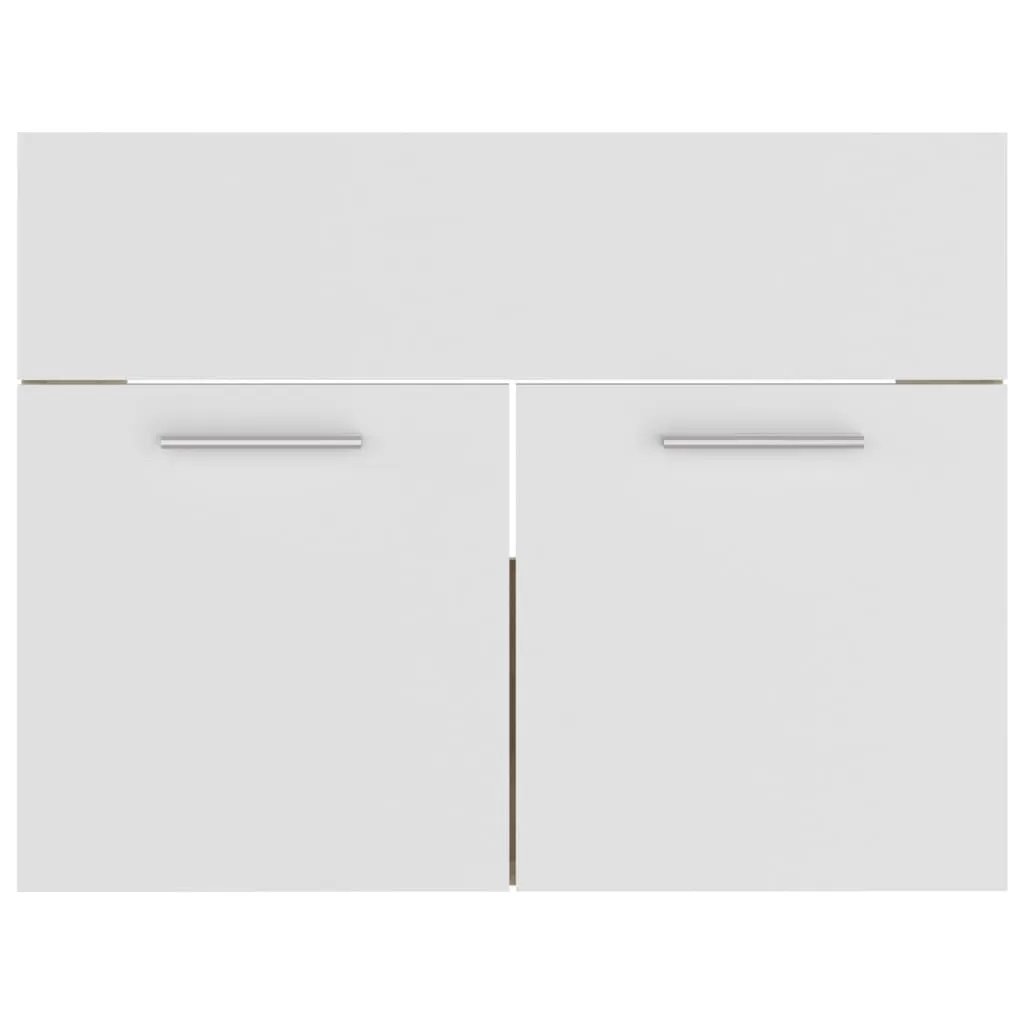 SET MOBILIER BAIE, 2 PIESE, ALB SI STEJAR SONOMA [9]