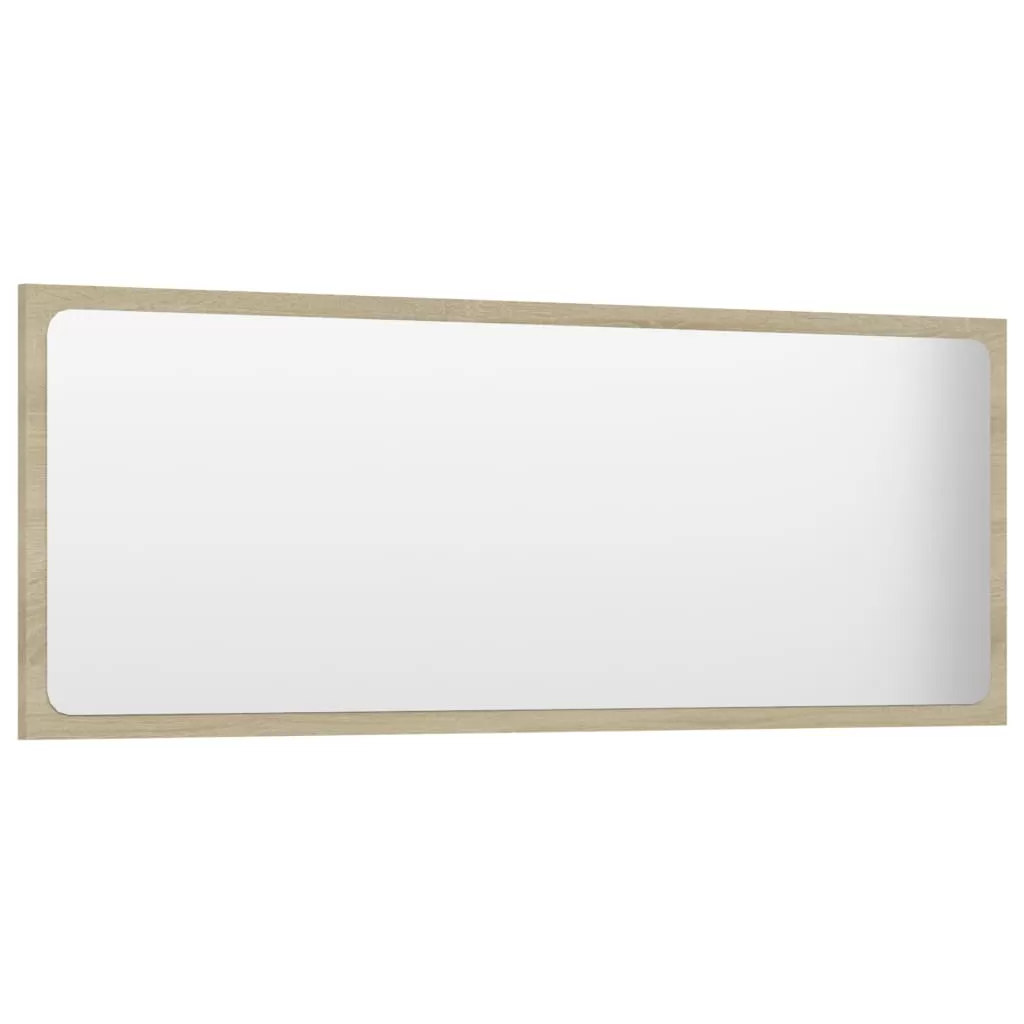 SET MOBILIER BAIE, 2 PIESE, ALB SI STEJAR SONOMA [11]