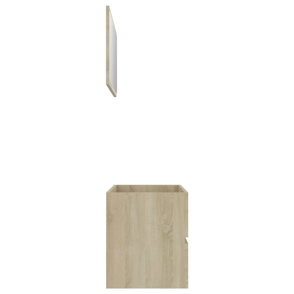 SET MOBILIER BAIE, 2 PIESE, STEJAR SONOMA [7]