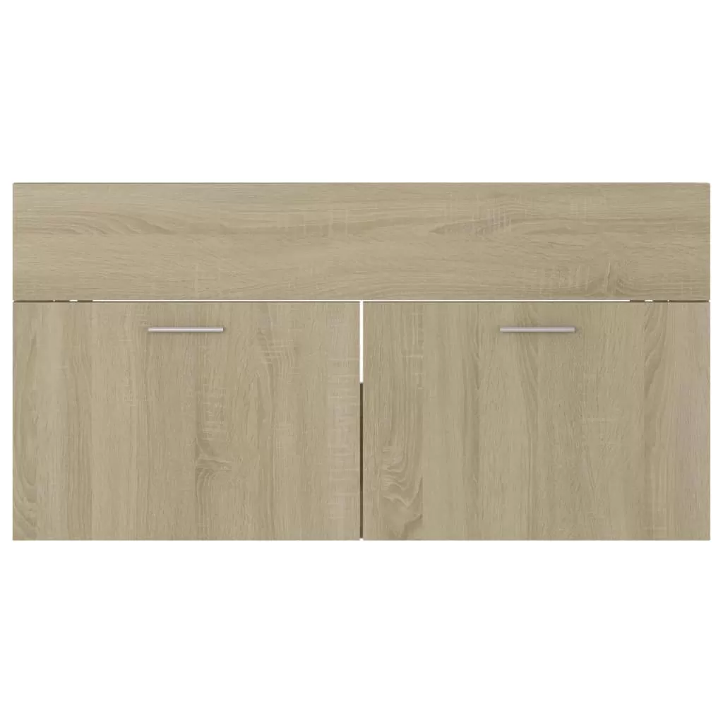 SET MOBILIER BAIE, 2 PIESE, STEJAR SONOMA [9]