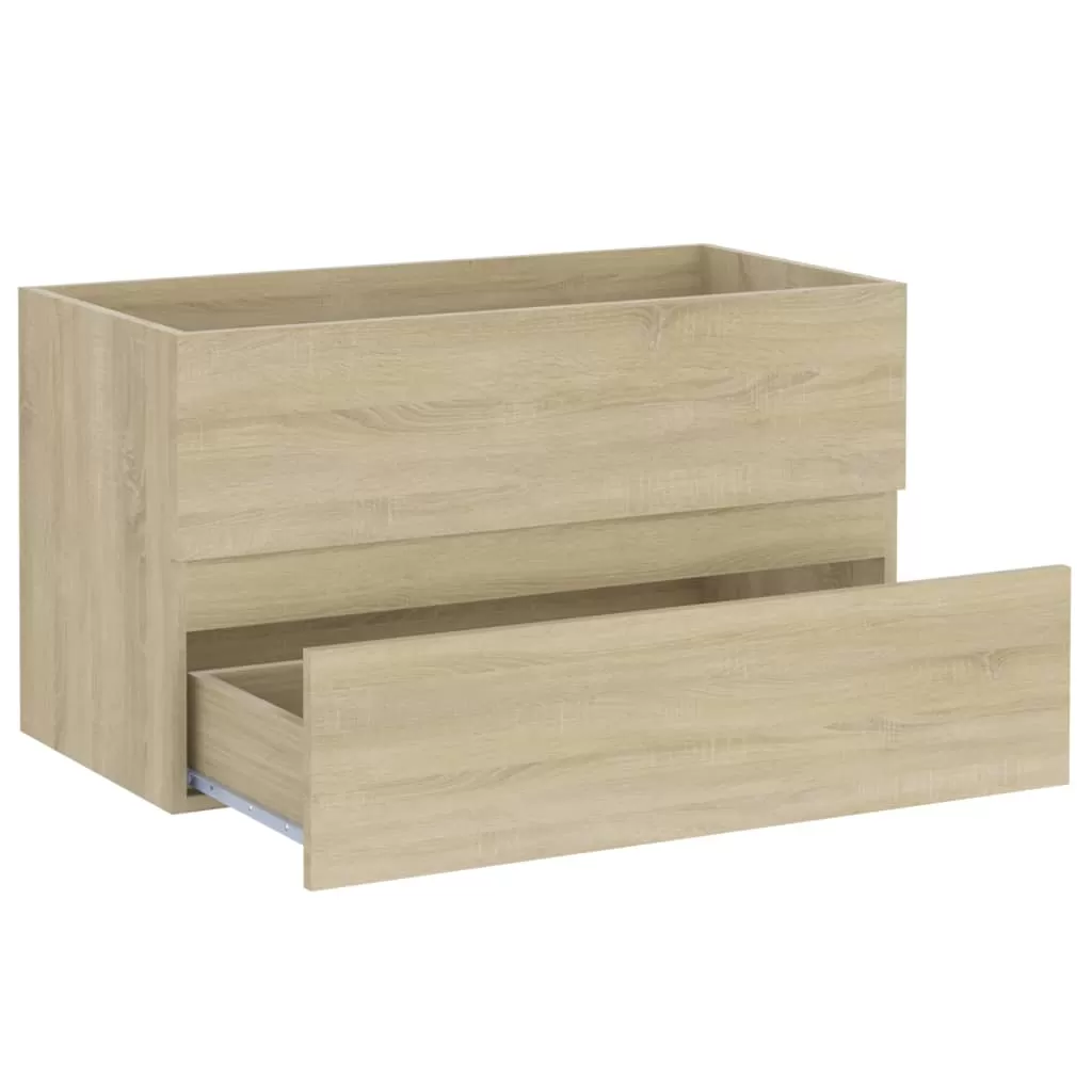 SET MOBILIER BAIE, 2 PIESE, STEJAR SONOMA [11]