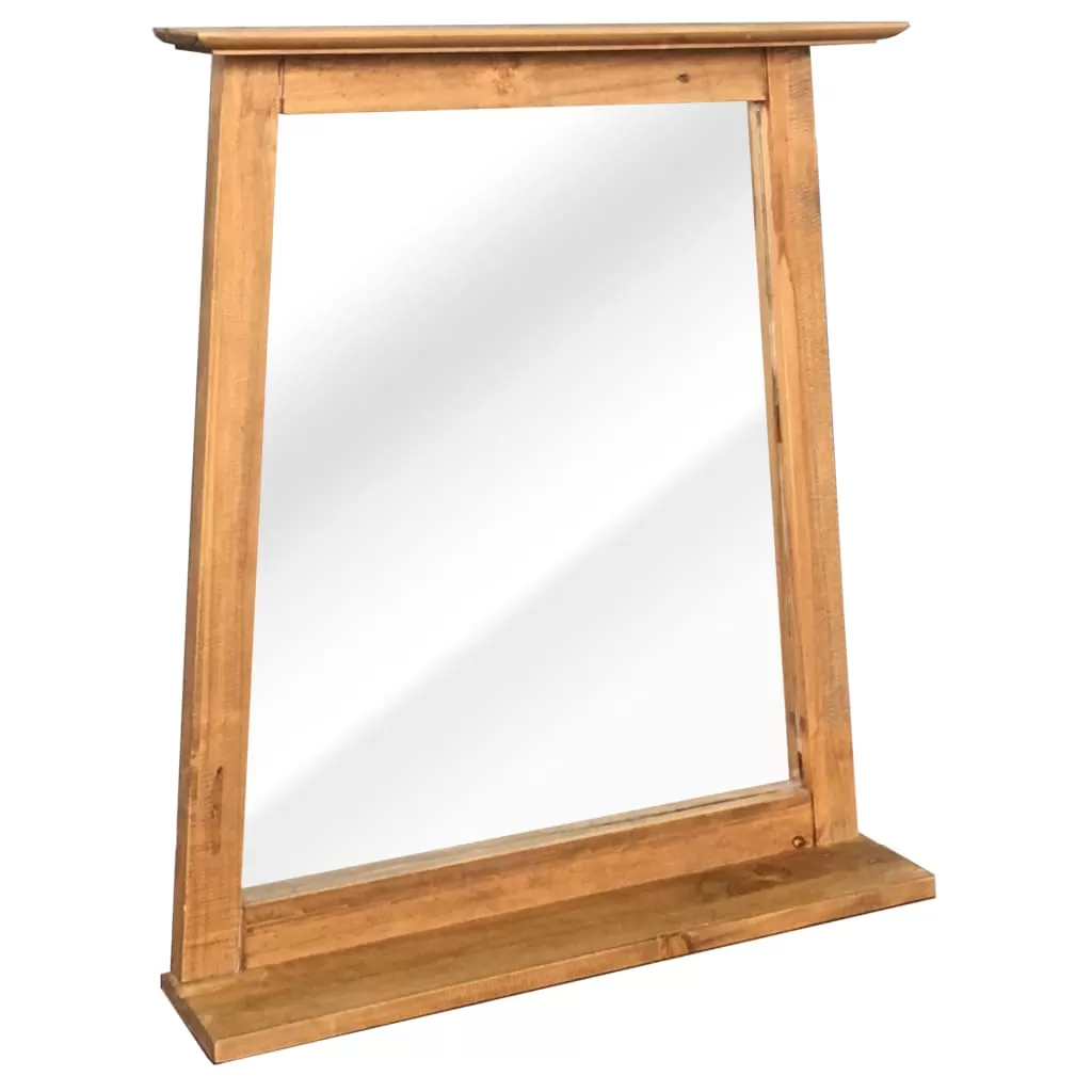 SET MOBILIER BAIE DIN LEMN MASIV DE PIN RECICLAT, MARO [10]