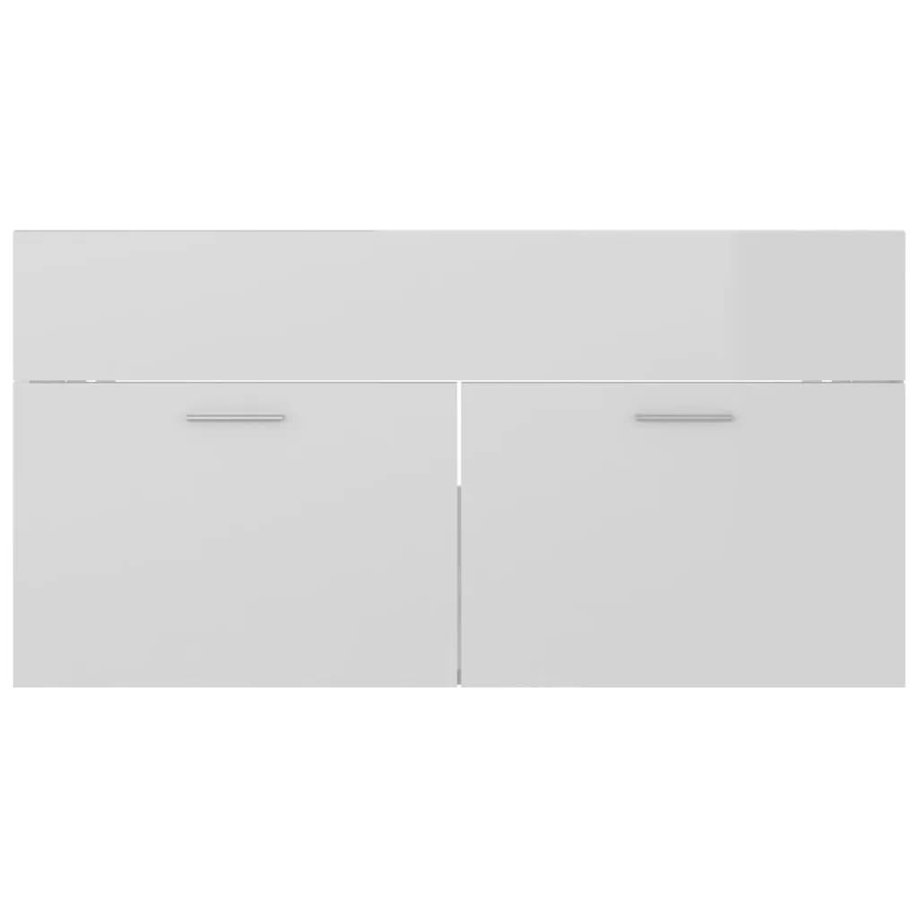 SET MOBILIER DE BAIE, 2 PIESE, ALB LUCIOS [9]