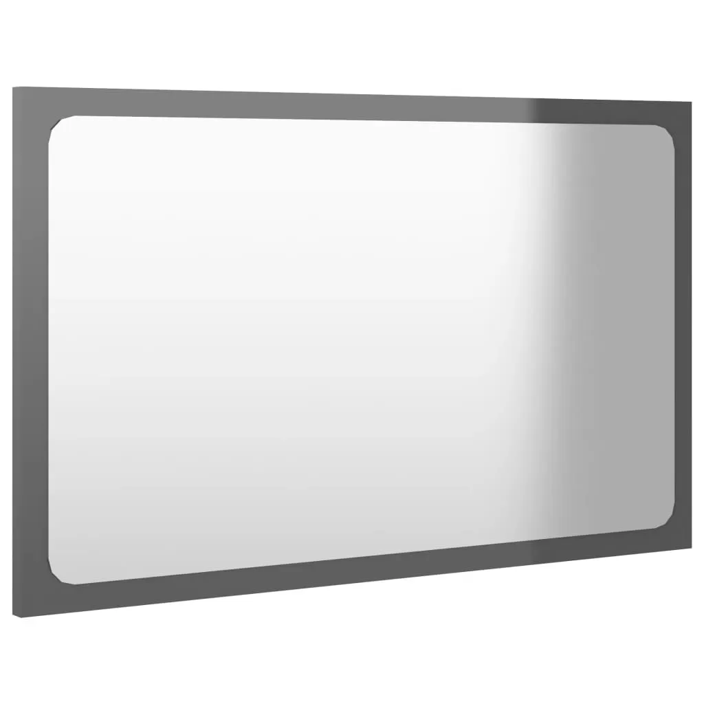 SET MOBILIER DE BAIE, 2 PIESE, GRI [8]