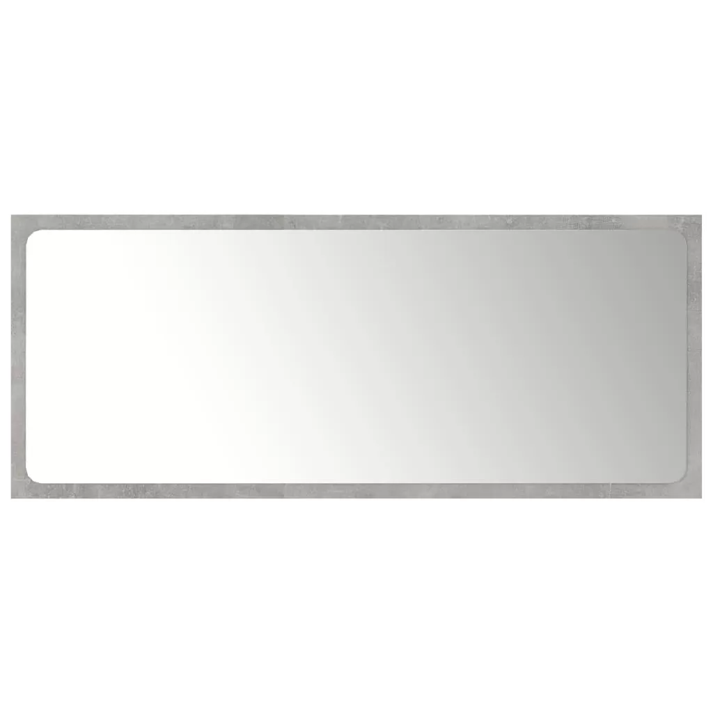 SET MOBILIER DE BAIE, 2 PIESE, GRI BETON [12]