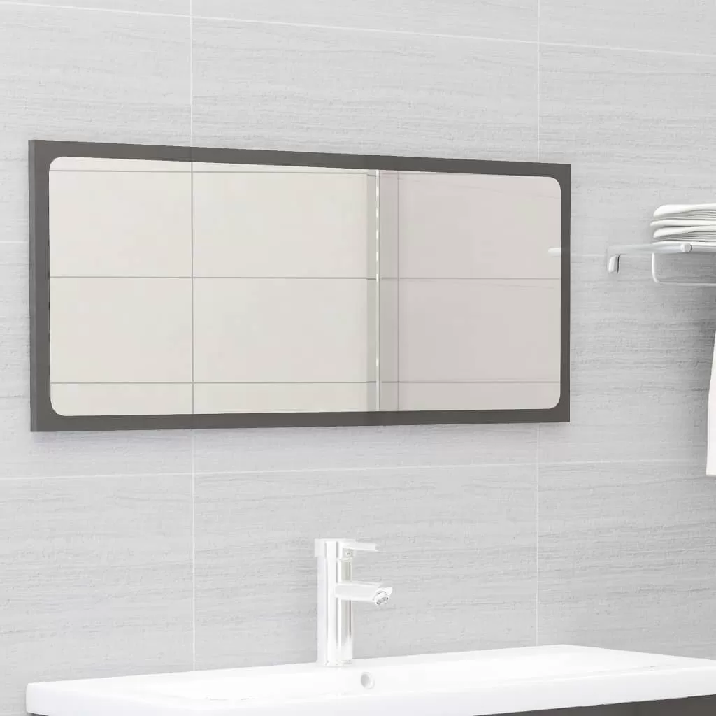 SET MOBILIER DE BAIE, 2 PIESE, GRI LUCIOS [3]