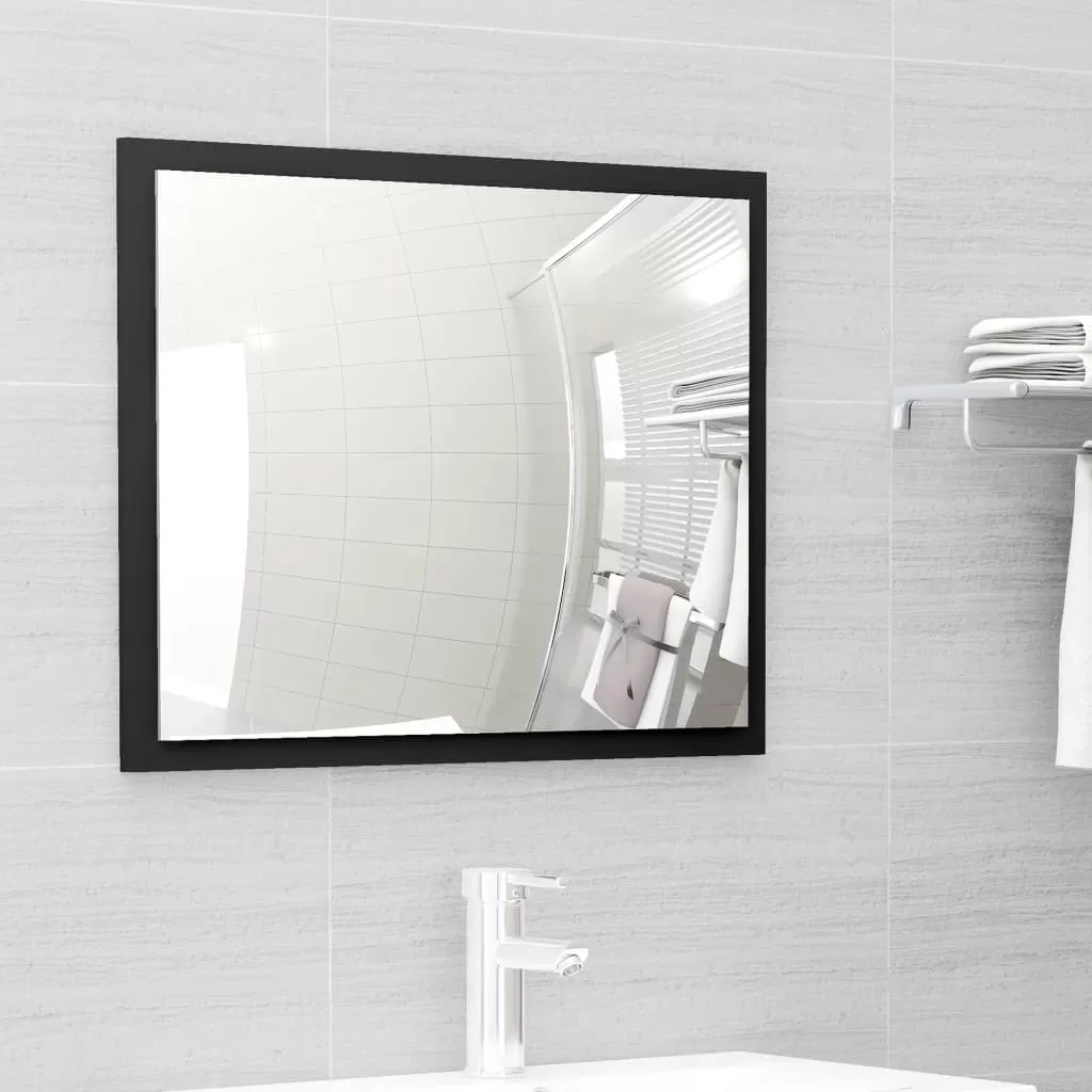 SET MOBILIER DE BAIE, 2 PIESE, NEGRU [3]