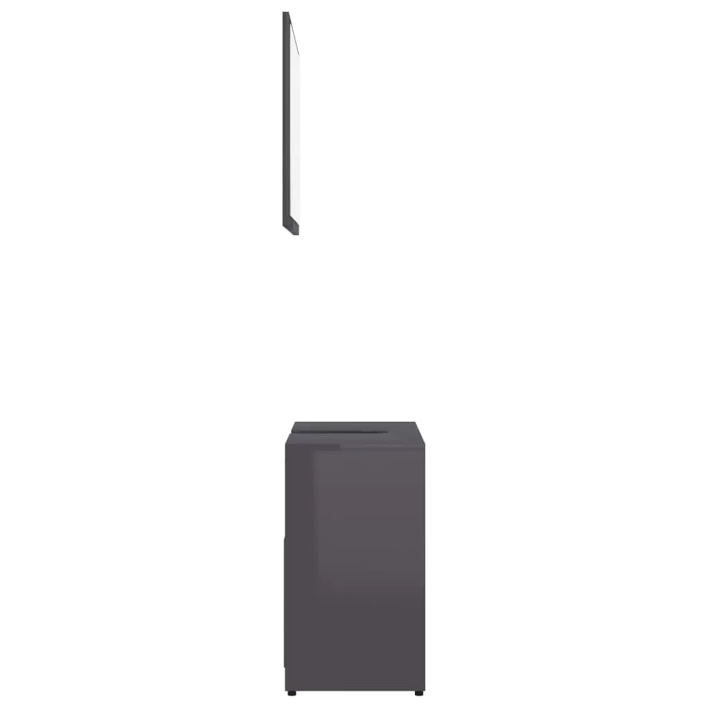 SET MOBILIER DE BAIE, GRI LUCIOS [8]