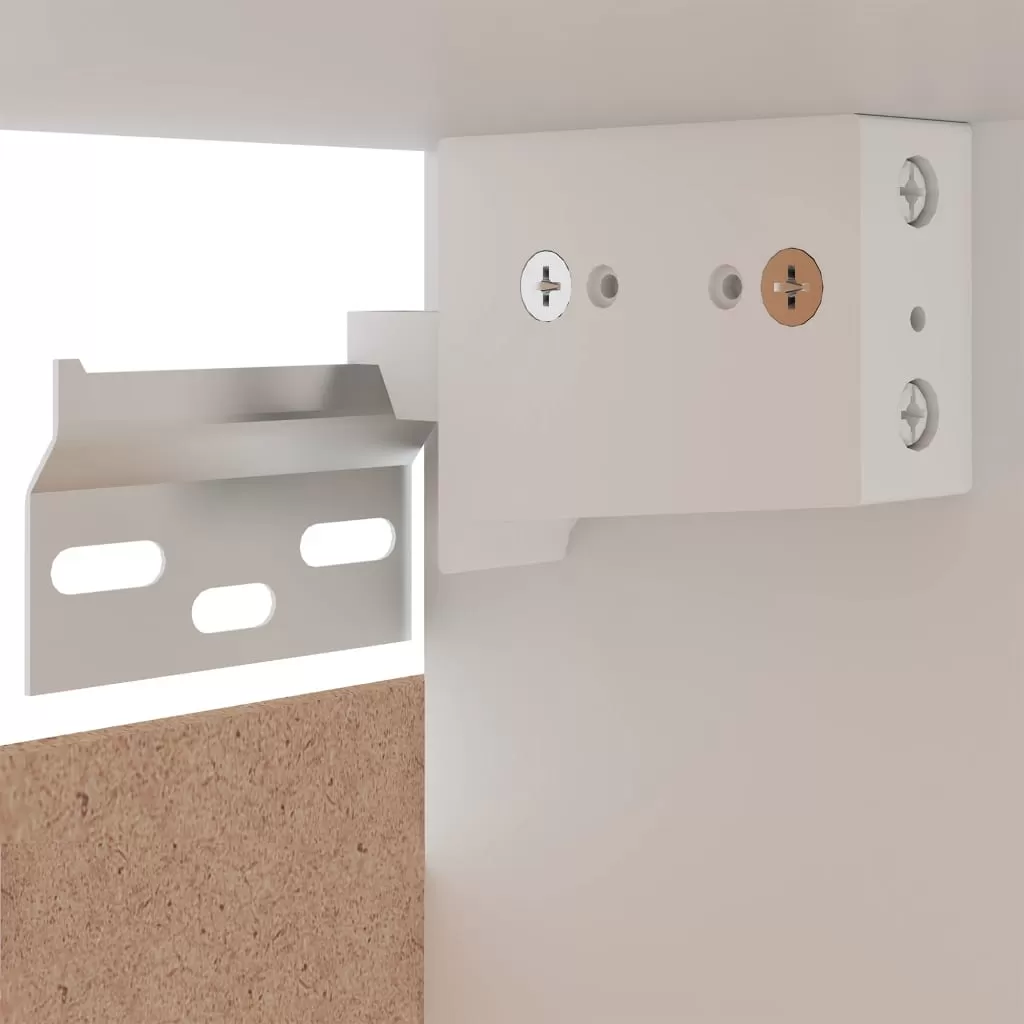 SET MOBILIER DE BUCATARIE DIN 4 PIESE, ALB LUCIOS [12]