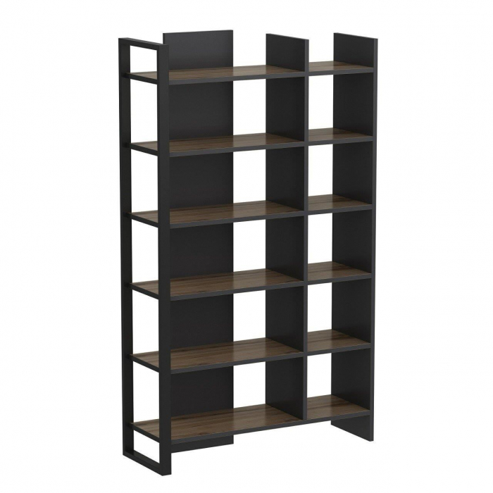 SET MOBILIER SUFRAGERIE, 4 CORPURI, PAL MELAMINAT, NATUR SI ANTRACIT, LENOIR, MINAR [4]