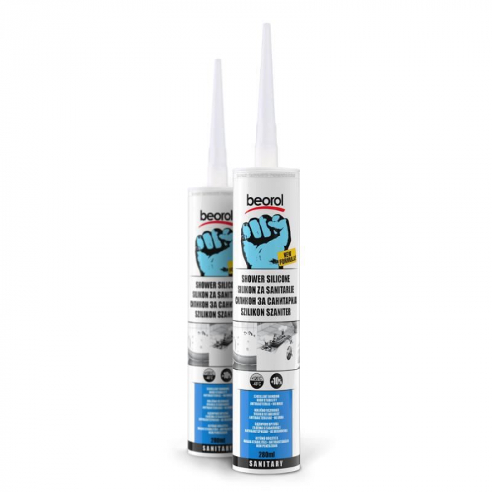 SILICON SANITAR ALB, 280 ML, BEOROL [2]