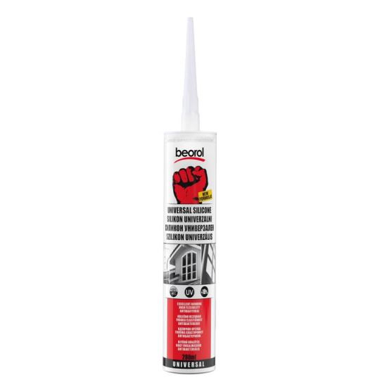 SILICON UNIVERSAL TRANSPARENT, 280 ML, BEOROL [1]