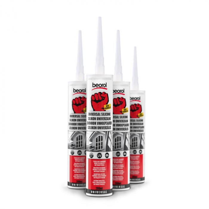SILICON UNIVERSAL TRANSPARENT, 280 ML, BEOROL [2]