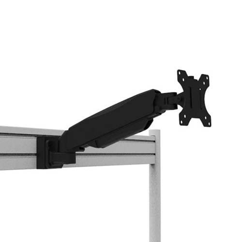 SUPORT MONITOR GAS SPRING SINGLE PENTRU SLAT WALL, SW03-8, 13\\"-27\\", MAX 6.5 KG [2]