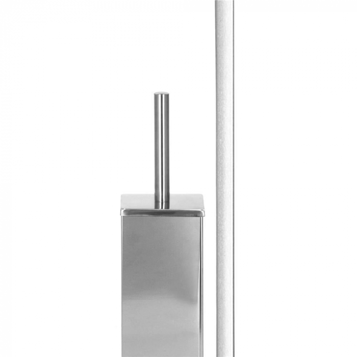 SUPORT PENTRU HARTIE IGIENICA CU PERIE WC, METAL, CROMAT, 75 CM, SPRINGOS [7]