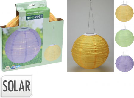 Iluminat gradina - Lampion solar suspendat