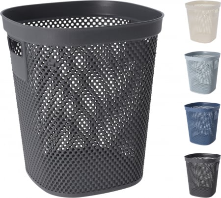 Articole menaj - Coș de rufe din plastic perforat 45L