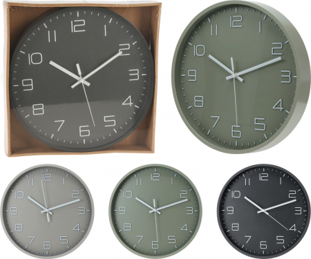 Diverse Accesorii - Ceas de perete rotund cu design minimalist, Ø30 cm