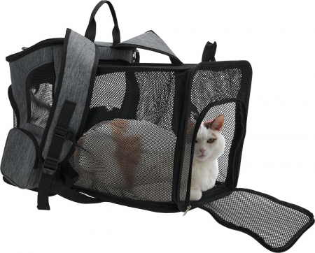 Rucsac pentru Transportul Animalelor de Companie, Ventilat și Confortabil, Design Modern [6]