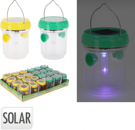 Iluminat gradina - Capcană solară cu lumină LED pentru insecte