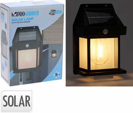 Iluminat gradina - Lampa solară de exterior,cu senzor de mișcare, LED