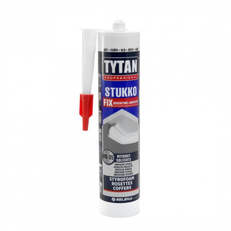 Silicon, spume si solutii tehnice - ADEZIV MONTAJ POLISTIREN, 290 ML, STUKKOFIX, TYTAN