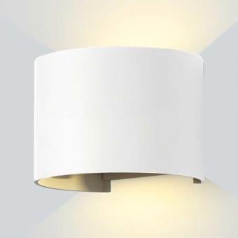 Aplice - APLICA LED CURBATA DE FATADA EPISTAR ALB 6W LUMINA NEUTRA