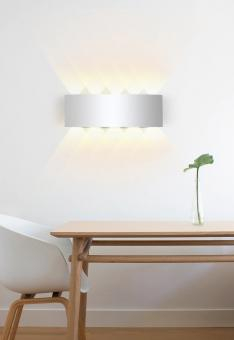Aplice - APLICA LED DE FATADA ALB 10W
