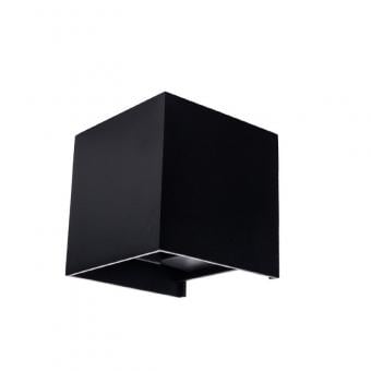 Amenajari Interioare - APLICA LED DE FATADA ORIENTABILA NEGRU 12W LUMINA CALDA