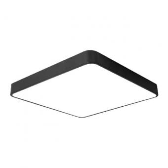 Amenajari Interioare - APLICA LED DE TAVAN PATRAT 30CM NEGRU 30W
