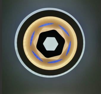 Aplice - APLICA LED DECOR ALBASTRU 28W