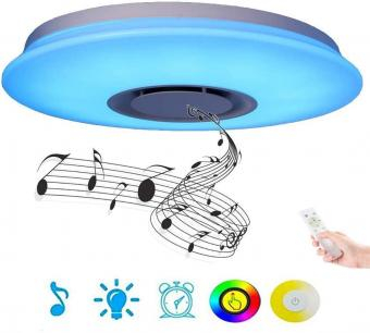 Aplice - APLICA LED DIMABILA RGB CU DIFUZOR SI TELECOMANDA 30W