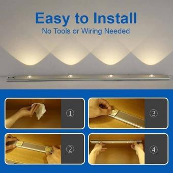 APLICA LED SENZOR DE MISCARE CU BATERIE 60CM 4W [2]