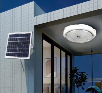 Amenajari Interioare - APLICE LED CCT CU PANOU SOLAR SI TELECOMANDA